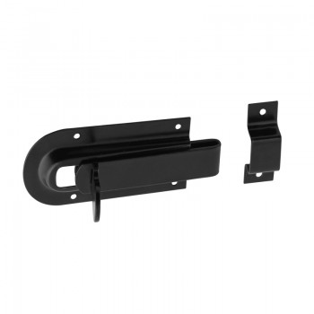 Riegel Schlossriegel Türschlossriegel Türriegel Schwarz - WZD DMX - 1