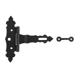 Dekorativ Kreuzgehänge Scharniere Ladenband Schwarz - ZBZ DMX - 1