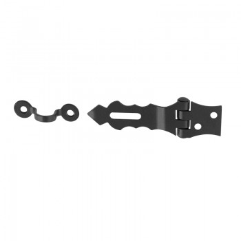 Dekorativ Kreuzgehänge Scharniere Ladenband Schwarz - ZOZ DMX - 1