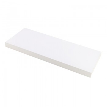 Regalbrett Wandregal Schweberegal - FSG, 79,5x23,5 cm - weiß hochglanz Velano - 5