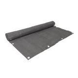 Sichtschutzmatte Sichtschutzzaun Windschutz Anthrazit - PVC 90 - GOB 1 Grindi - 1