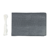 Sichtschutzmatte Sichtschutzzaun Windschutz Anthrazit - PVC 90 - GOB 1 Grindi - 5