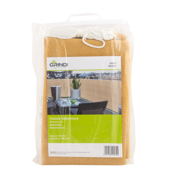 Sichtschutzmatte Sichtschutzzaun Windschutz Beige - PVC 90cm - GOB 1 Grindi - 5