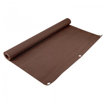 Sichtschutzmatte Sichtschutzzaun Windschutz Braun - technorattan 90cm - GOB 2 Grindi - 1