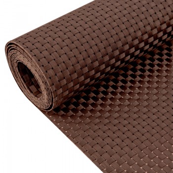 Sichtschutzmatte Sichtschutzzaun Windschutz Braun - technorattan 90cm - GOB 2 Grindi - 3