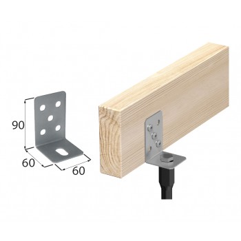 Erdanker für Schaukel Bodenanker für Spielgeräte - PWTZ 60/600 GRINDI IN THE GARDEN - 4