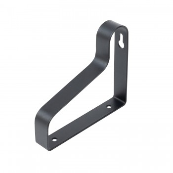 Regalhalter Regalträger Konsole LOFT Schwarz 120x105 - WOL 2 Velano - 1