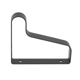 Regalhalter Regalträger Konsole LOFT Schwarz 120x105 - WOL 2 Velano - 2