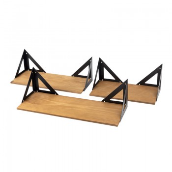 Loft Wandregal Komplettset Metallregal Hängeregal - FBL 1 Velano - 1