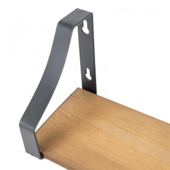 Loft Wandregal Komplettset Metallregal Hängeregal - FBL 3 Velano - 2