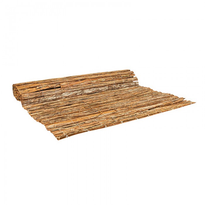 Rindenmatte Sichtschutzzaun Windschutz - Rinde 180 cm - GMK
