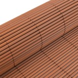 Sichtschutzmatte Sichtschutzzaun Windschutz Braun - PVC 150 cm - GMW Grindi - 3 Sichtschutzmatte Sichtschutzzaun Windschutz Braun - PVC 150 cm - GMW Grindi - 3