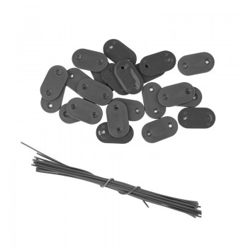 Sichtschutzmatte Sichtschutzzaun Windschutz Anthrazit - PVC 150 cm - GMP Grindi - 10