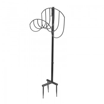 Gartenschlauchhalter Schlauchhalter Freistehend Schwarz - PGH 2 Grindi - 1