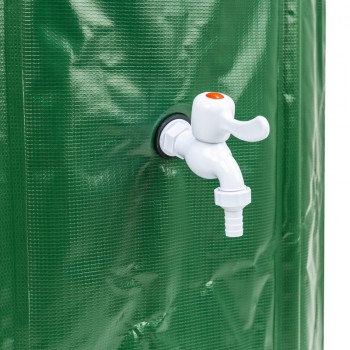 Regenwassertank Regentonne Regenwasserfass- 380L - Faltbar Grindi - 2