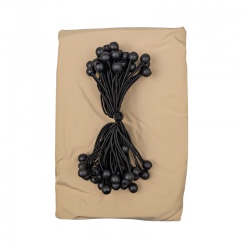 Vordach für Pergola Ikaria 350x350 beige Grindi - 1