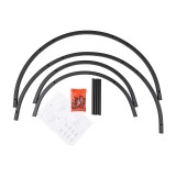 Kaminholzregal Kaminholzständer Holzaufbewahrung 91x30x62 - Osisi Grindi - 9