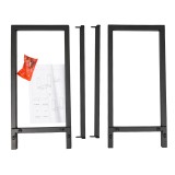 Kaminholzregal Kaminholzständer Holzaufbewahrung 61x30x61 - Kayu Grindi - 6