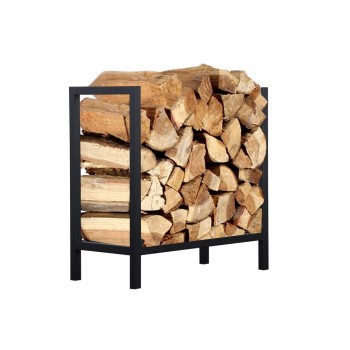 Kaminholzregal Kaminholzständer Holzaufbewahrung 61x30x61 - Kayu Grindi - 5