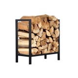 Kaminholzregal Kaminholzständer Holzaufbewahrung 61x30x61 - Kayu Grindi - 5