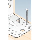 Zimmermannsnägel Holzkonstruktion Nägel ANCHOR - 1 kg - ANG DMX - 9