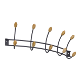 Garderobenleiste, Kleiderhaken,Garderobenhaken, Wandhaken - WUB Velano - 3