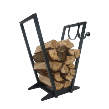 Kaminholzregal Kaminholzständer Holzaufbewahrung 46x28x56 - Kuni Grindi - 1