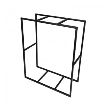 Kaminholzregal Kaminholzständer Holzaufbewahrung 80x35x100 - Pren Grindi - 2