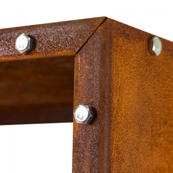 Kaminholzregal Kaminholzständer Holzaufbewahrung 80x30x160 - Fusta Grindi - 3