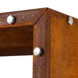 Kaminholzregal Kaminholzständer Holzaufbewahrung 80x30x160 - Fusta Grindi - 3