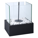 Freistehender rechteckiger Biokamin - 25x21x28 Apo Esschert Design - 2