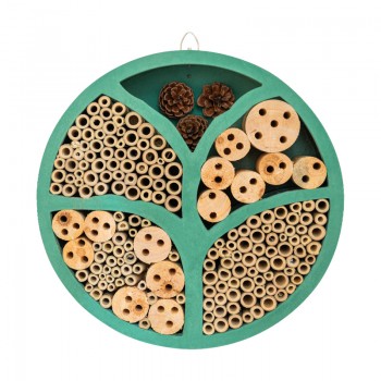 Insektenhotel Bienenhotel Insektenhaus zum Aufhängen 28,5x6,5 - DMK 3 Grindi - 1