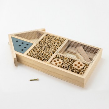 Insektenhotel Bienenhotel Insektenhaus zum Aufhängen 21x4x35 - DMK 1 Grindi - 3