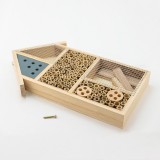 Insektenhotel Bienenhotel Insektenhaus zum Aufhängen 21x4x35 - DMK 1 Grindi - 3