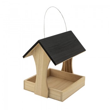 Vogelfutterhaus Vogelhäuschen Vogelhaus 23x21x25,5 - KRM 3 Grindi - 1