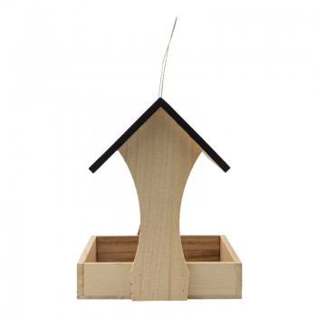 Vogelfutterhaus Vogelhäuschen Vogelhaus 23x21x25,5 - KRM 3 Grindi - 4