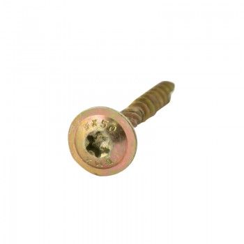 Holzbauschrauben mit Tellerkopf CT - 5mm TORX - Zink galvanisiert DMX - 3