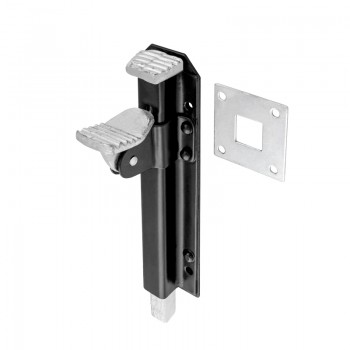 Bolzenriegel Torriegel Schlossriegel für Tor - WRB Schwarz DMX - 1