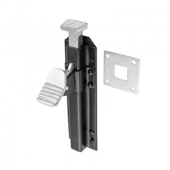 Bolzenriegel Torriegel Schlossriegel für Tor - WRB Schwarz DMX - 2