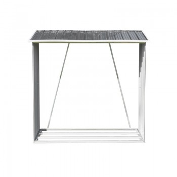 Kaminholzregal Kaminholzständer Holzaufbewahrung 217x83x154 - Kai II Grindi - 2