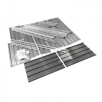 Kaminholzregal Kaminholzständer Holzaufbewahrung 217x83x154 - Kai II Grindi - 6