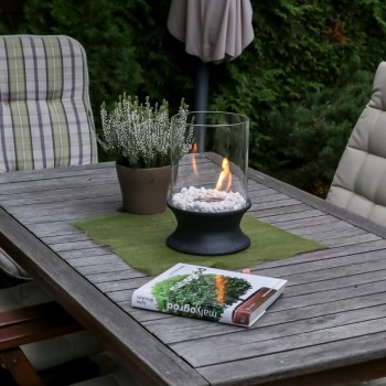 Freistehender rechteckiger Biokamin - 20x20x30 Marapi Esschert Design - 3