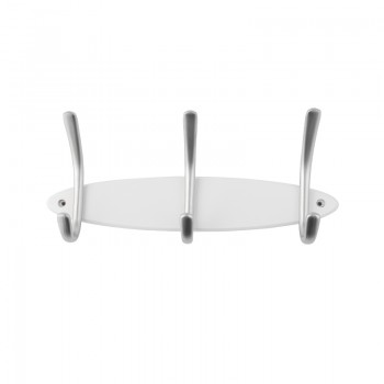 Garderobenleiste, Kleiderhaken,Garderobenhaken, Wandhaken - WUM WEISS Velano - 1