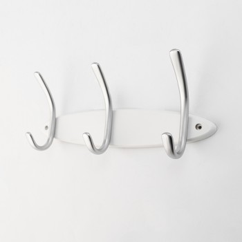 Garderobenleiste, Kleiderhaken,Garderobenhaken, Wandhaken - WUM WEISS Velano - 2
