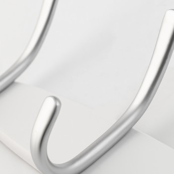 Garderobenleiste, Kleiderhaken,Garderobenhaken, Wandhaken - WUM WEISS Velano - 3