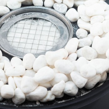 Freistehender rechteckiger Biokamin - 20x20x30 Marapi Esschert Design - 5