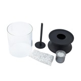 Freistehender rechteckiger Biokamin - 20x20x30 Marapi Esschert Design - 6