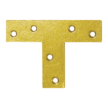 Flachverbinder Verbindungsplatte Holzverbinder - Dekorativ - gelb - KT 1 DMX - 1