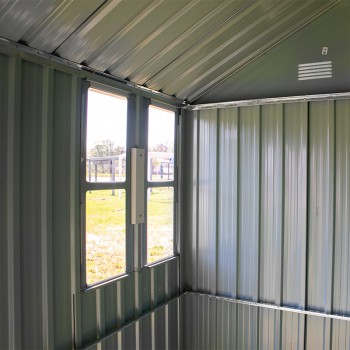 Gerätehaus Geräteschuppen Gartenhaus aus Metall - Betula - 172x259x229 Grindi - 7