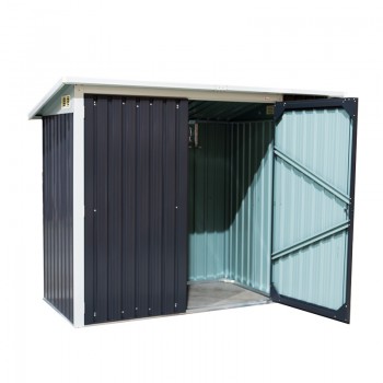 Gerätehaus Geräteschuppen Gartenhaus aus Metall - Cornus - 112x243x176 Grindi - 3